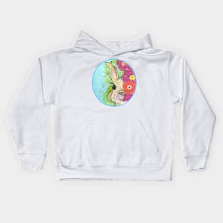 Peeking Bunny Kids Hoodie